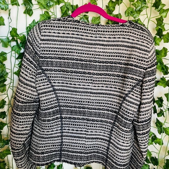 Zara Tweed Moto Jacket - Picture 4 of 8